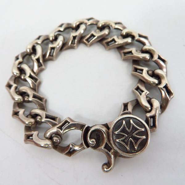 実際に弊社で買取させて頂いたDEALDESIGN/ディールデザイン エフソリッドブレスレット SV925