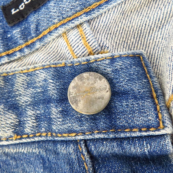 実際に弊社で買取させて頂いたLOUNGE LIZARD/ラウンジリザード ダメージ加工 スリム デニムパンツ/2の画像 6枚目