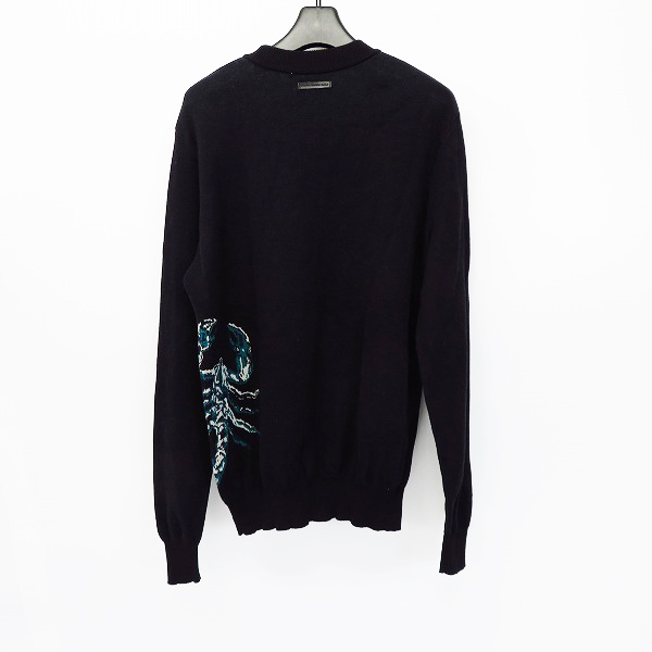 実際に弊社で買取させて頂いたDIESEL BLACK GOLD/ディーゼル ブラックゴールド コットンニット/Sの画像 1枚目