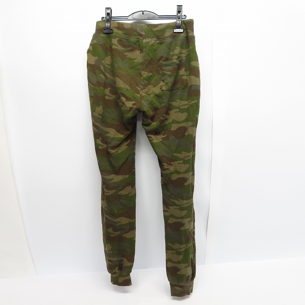 実際に弊社で買取させて頂いたHYDROGEN/ハイドロゲン ロゴ刺繍 カモフラ/迷彩柄 スウェットパンツ Lの画像 1枚目