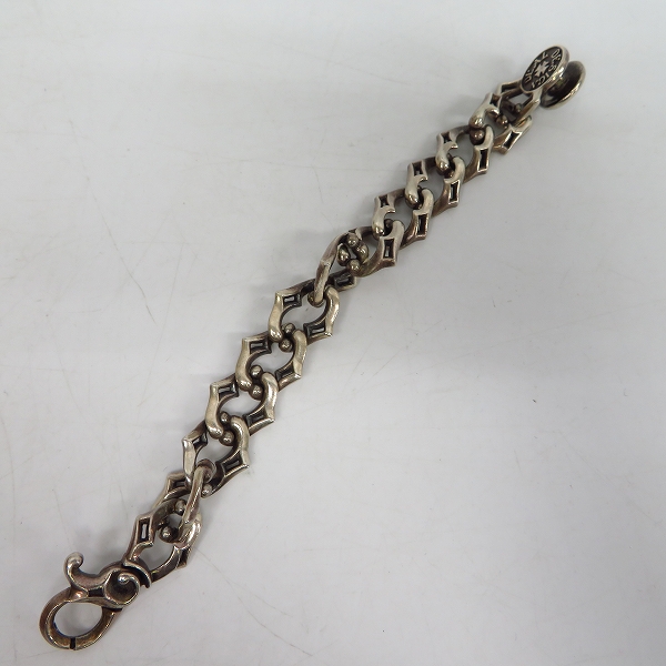 実際に弊社で買取させて頂いたDEALDESIGN/ディールデザイン エフソリッドブレスレット SV925の画像 4枚目