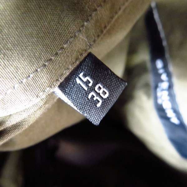 実際に弊社で買取させて頂いたGIVENCHY/ジバンシィ コットン チェック切替 長袖シャツ15/38の画像 5枚目