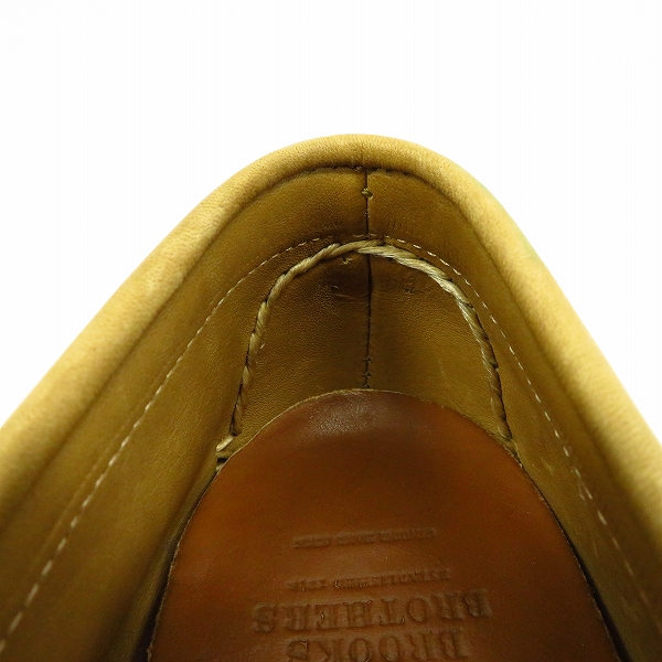 実際に弊社で買取させて頂いたBrooks Brothers/ブルックスブラザーズ ドライビングシューズ/8 Dの画像 8枚目
