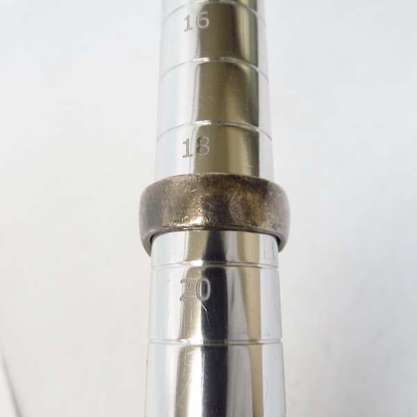 実際に弊社で買取させて頂いたCRAZY PIG/クレイジーピッグ コブラ スネークリング 19.5号の画像 8枚目