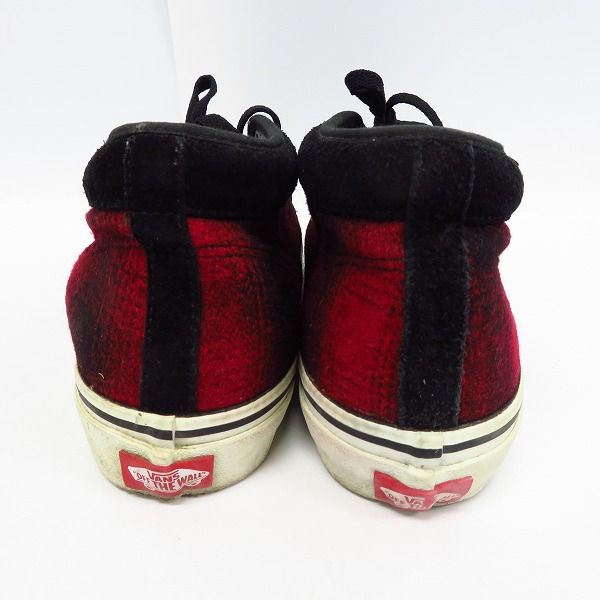 実際に弊社で買取させて頂いたVANS/バンズ チャッカスニーカー チェック柄 V49CL BC 27の画像 1枚目