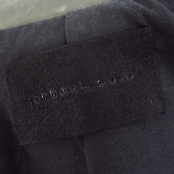 実際に弊社で買取させて頂いたjunhashimoto/ジュンハシモト レザージャケット M-65/48の画像 2枚目
