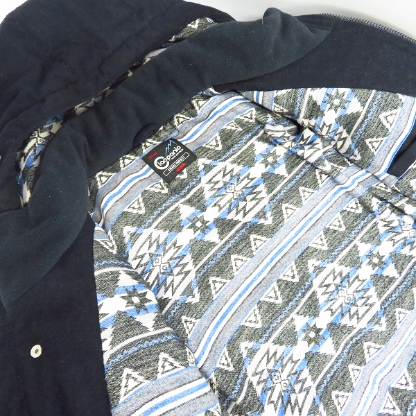 実際に弊社で買取させて頂いたciaopanic/チャオパニック フード付中綿ジャケット ネイビー Mの画像 2枚目