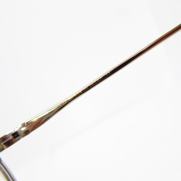 実際に弊社で買取させて頂いたOG×OLIVER GOLDSMITH/オリバーゴールドスミス Garageman/ガレージマン Col.014-2 眼鏡/メガネフレームの画像 4枚目