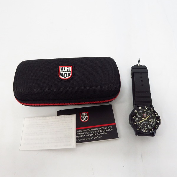 実際に弊社で買取させて頂いたLuminox/ルミノックス NAVY SEALS/ネイビーシールズ 3000/3900【動作未確認】の画像 8枚目