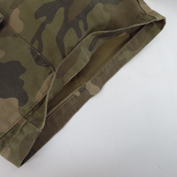 実際に弊社で買取させて頂いたHYDROGEN/ハイドロゲン カモフラ/迷彩柄 コットンハーフパンツ Size：30の画像 6枚目