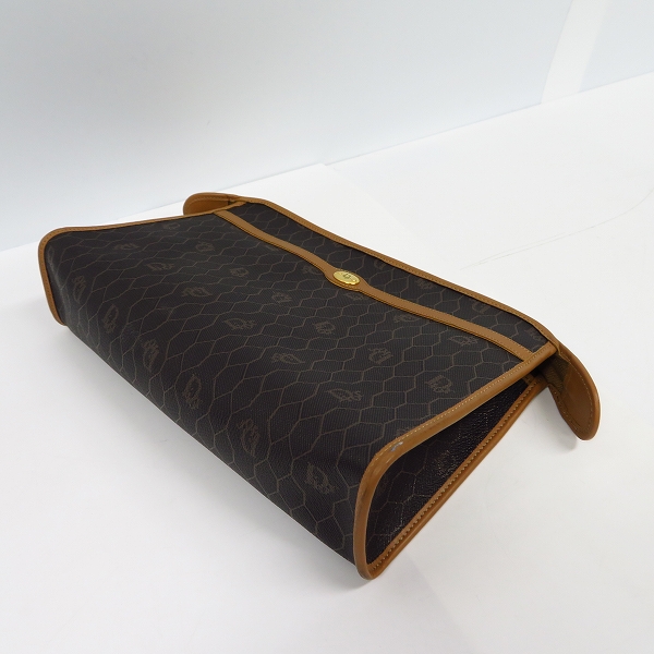 実際に弊社で買取させて頂いたChristian Dior/クリスチャンディオール ブラウン/セカンドバッグの画像 2枚目