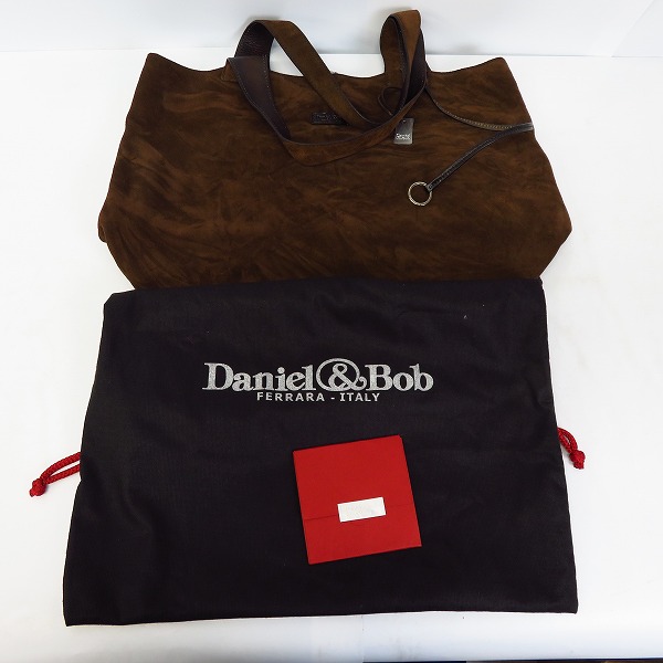 実際に弊社で買取させて頂いたDaniel&Bob/ダニエルアンドボブ スエードレザー トートバッグの画像 7枚目