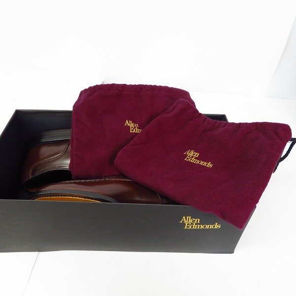 実際に弊社で買取させて頂いたALLEN EDMONDS/アレンエドモンド レザーレースアップシューズ/2291/9の画像 7枚目