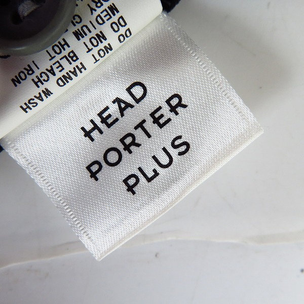 実際に弊社で買取させて頂いたHEAD PORTER PLUS/ヘッドポータープラス ライン ウールストライプ スラックス/Mの画像 3枚目