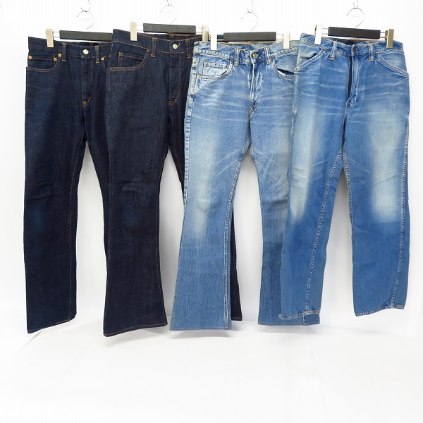 実際に弊社で買取させて頂いたBLUE BLUE/ブルーブルー デニムパンツ 2/29/30 7点セットの画像 1枚目