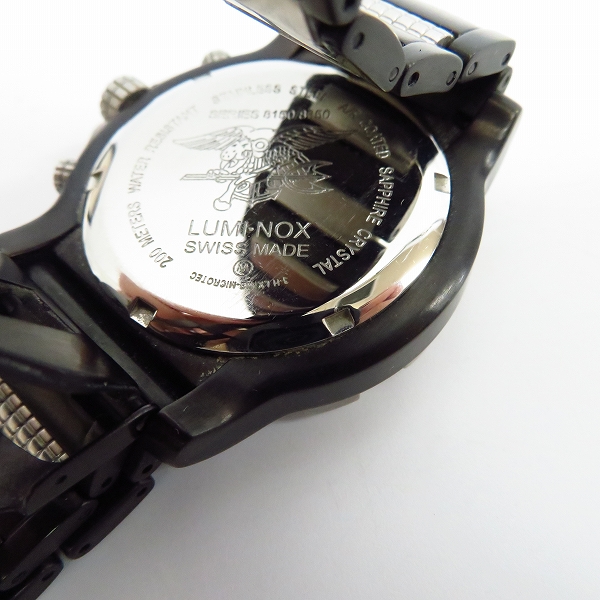 実際に弊社で買取させて頂いたLUMINOX/ルミノックス ネイビーシールズ アルティメイト シリーズ8150/8350 腕時計【動作未確認】の画像 6枚目