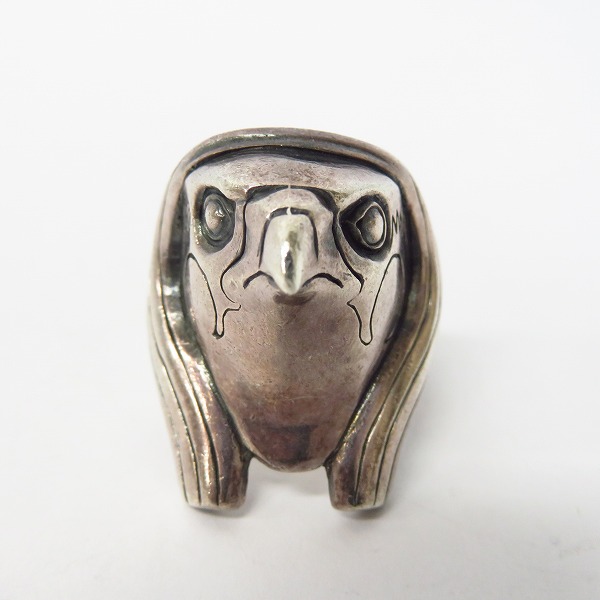 実際に弊社で買取させて頂いたCRAZY PIG/クレイジーピッグ ホルスヘッドリング/21号の画像 1枚目