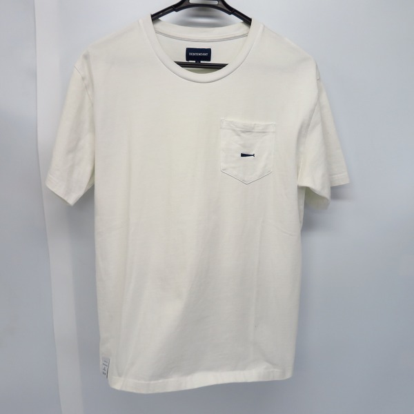 実際に弊社で買取させて頂いたDESCENDANT/ディセンダント 半袖ポケットTシャツ ホワイト/2