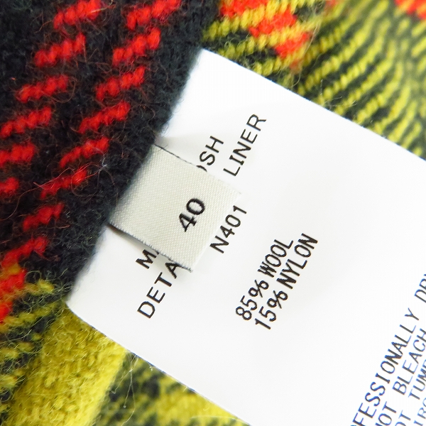 実際に弊社で買取させて頂いたMACKINTOSH/マッキントッシュ 19SS デニム フーデッドコート/N401/40の画像 5枚目