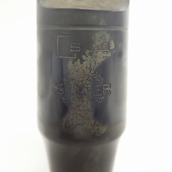 実際に弊社で買取させて頂いたSELMER/セルマー CS80 C★ アルトサックス用 マウスピースの画像 1枚目