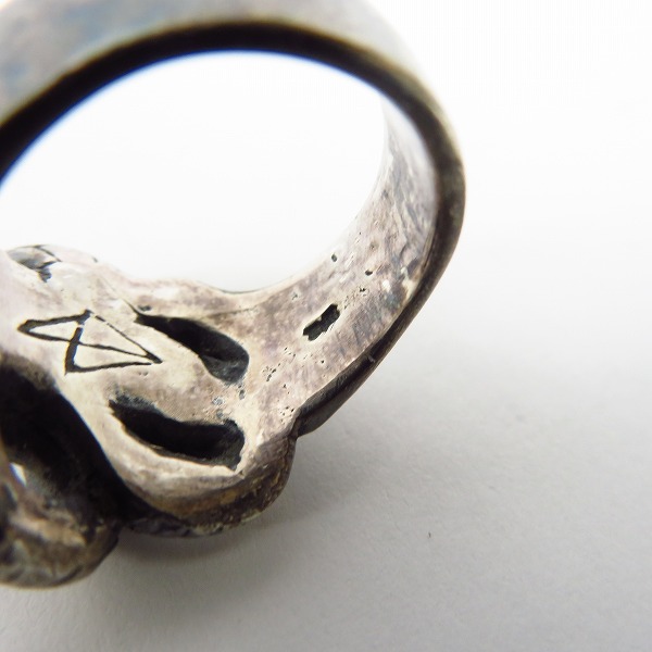 実際に弊社で買取させて頂いたCRAZY PIG/クレイジーピッグ コブラ スネークリング 19.5号の画像 6枚目