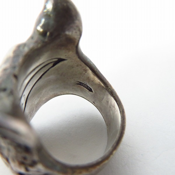 実際に弊社で買取させて頂いたCRAZY PIG/クレイジーピッグ WOLF RING/ウルフリング 12.5号の画像 6枚目