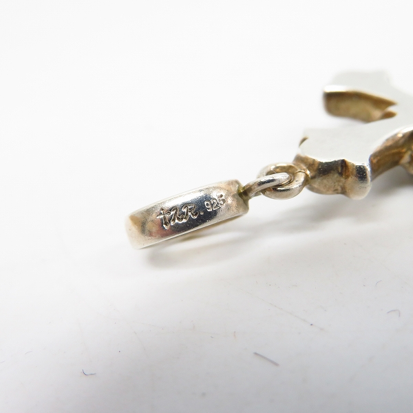 実際に弊社で買取させて頂いたLoree Rodkin/ローリーロドキン アンティークリーフクロスペンダントの画像 4枚目