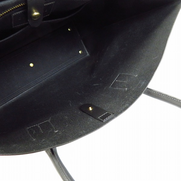 実際に弊社で買取させて頂いたDaniel&Bob/ダニエル&ボブ CUOIO OTELLO/クオイオ オッテロ レザー トートバッグ ブラックの画像 3枚目