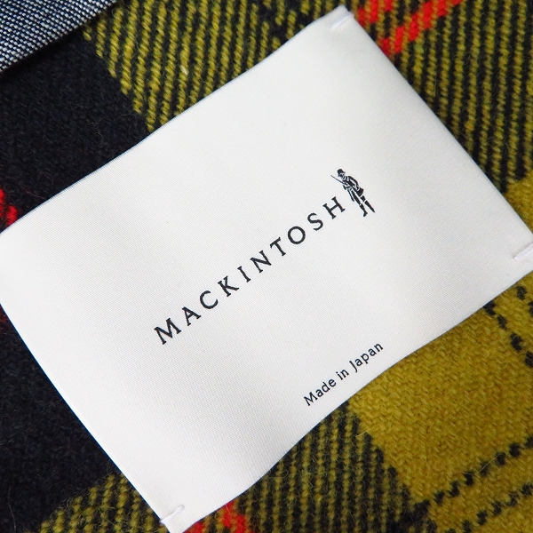 実際に弊社で買取させて頂いたMACKINTOSH/マッキントッシュ 19SS デニム フーデッドコート/N401/40の画像 3枚目