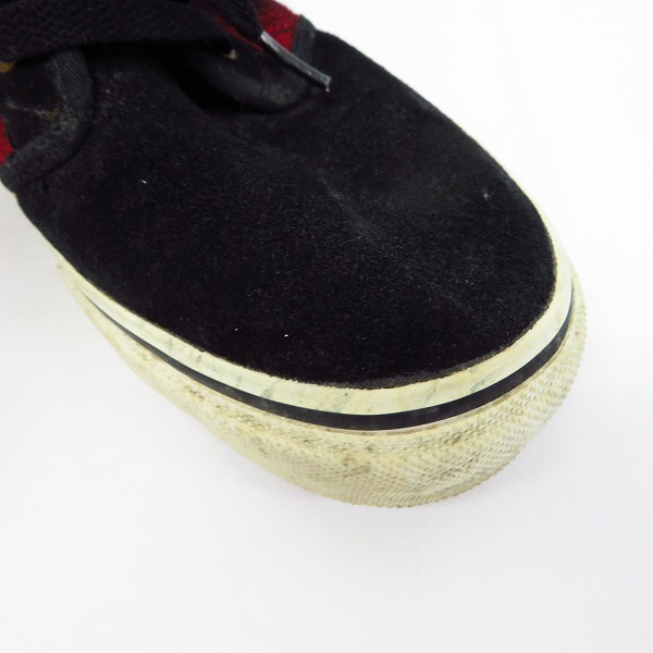 実際に弊社で買取させて頂いたVANS/バンズ チャッカスニーカー チェック柄 V49CL BC 27の画像 6枚目