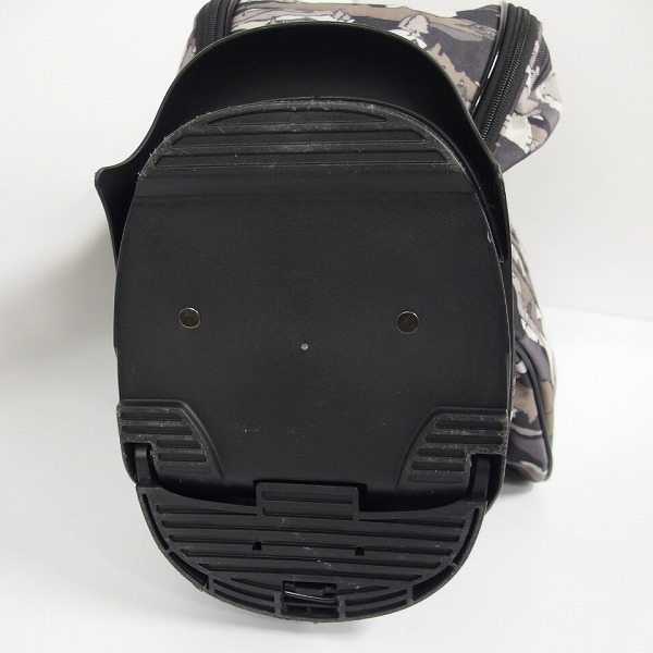 実際に弊社で買取させて頂いたルコックスポルティフ 9型47インチ対応 カモ柄 ブラック(N151)スタンドキャディバッグ QQ1186の画像 6枚目