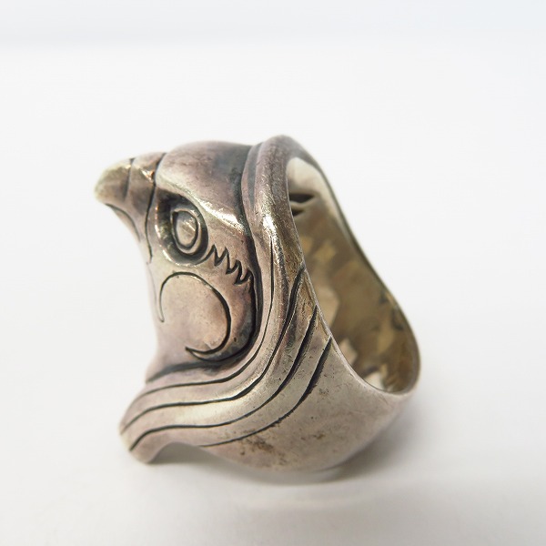 実際に弊社で買取させて頂いたCRAZY PIG/クレイジーピッグ ホルスヘッドリング/21号の画像 2枚目