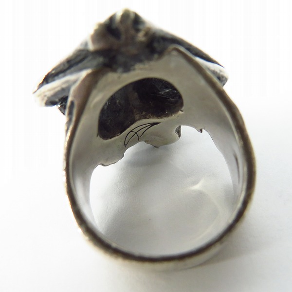 実際に弊社で買取させて頂いたCRAZY PIG/クレイジーピッグ スケルトンフロッグ リング 15.5号の画像 5枚目