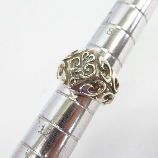 実際に弊社で買取させて頂いたSNAKED LOWS/スネイキッド ロウズ ディールデザイン ダイヤソリッドリング 10.5号の画像 5枚目