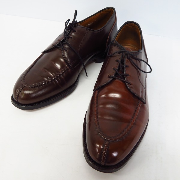 実際に弊社で買取させて頂いたAllen Edmonds/アレンエドモンズ Vチップ レザーシューズ/7.5