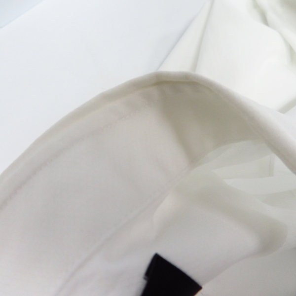 実際に弊社で買取させて頂いたDIESEL BLACK GOLD/ディーゼルブラックゴールド ドレスシャツ/プリーツシャツ 2点セット/44/46の画像 3枚目