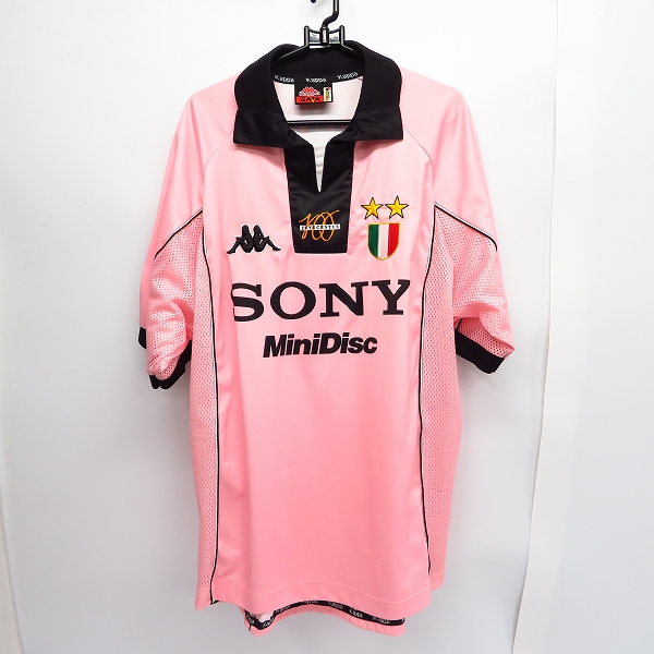 実際に弊社で買取させて頂いたkappa/カッパ ユベントス 100周年記念 ユニフォーム 10 デル・ピエロ/L