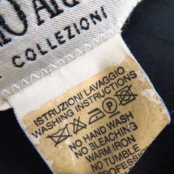 実際に弊社で買取させて頂いたGIORGIO ARMANI/ジョルジオアルマーニ トレンチコート ダークネイビーの画像 3枚目