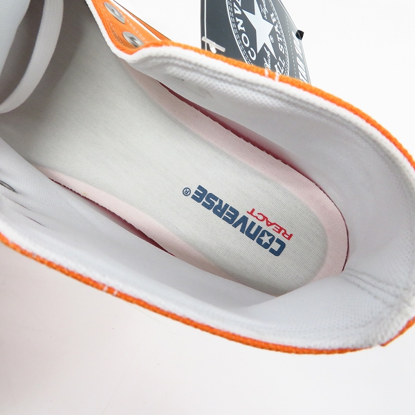 実際に弊社で買取させて頂いたConverse/コンバース 100th Anniversary Katakana Orange/100周年 カタカナ チャックテイラー 1CL133/29の画像 4枚目