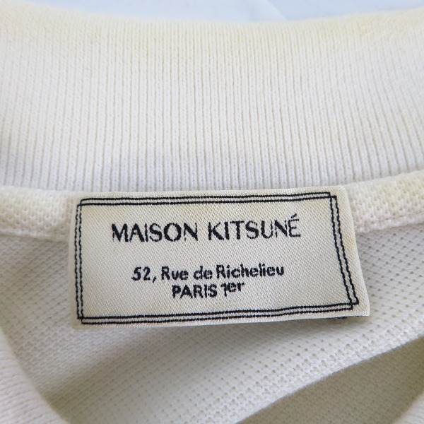 実際に弊社で買取させて頂いたMAISON KITSUNE/メゾンキツネ ポロシャツ/Mの画像 2枚目