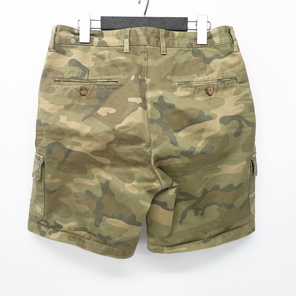 実際に弊社で買取させて頂いたHYDROGEN/ハイドロゲン カモフラ/迷彩柄 コットンハーフパンツ Size：30の画像 1枚目