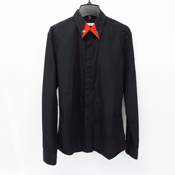 実際に弊社で買取させて頂いたGIVENCHY/ジバンシー 襟スター 切り替え シャツ　15S 6008 306/37
