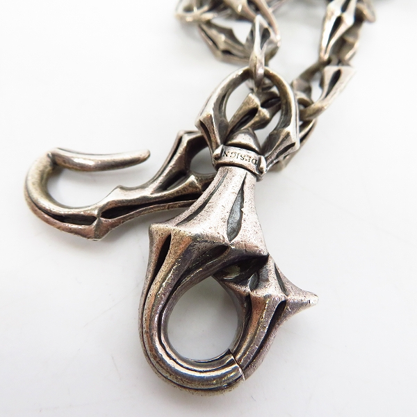 実際に弊社で買取させて頂いたDEAL DESIGN/ディールデザイン ウォレットチェーン SV925