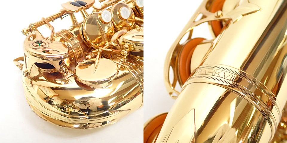 実際に弊社で買取させて頂いた★SELMER/セルマー MARK VII/7 アルトサックス ネック/ハードケース付の画像 4枚目