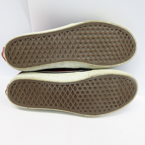 実際に弊社で買取させて頂いたVANS/バンズ チャッカスニーカー チェック柄 V49CL BC 27の画像 2枚目