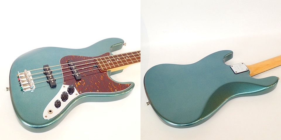 実際に弊社で買取させて頂いた★Bacchus/バッカス Hand Crafted Equipment WOODLINE MODEL ジャズベース タイプ エレキベースの画像 6枚目