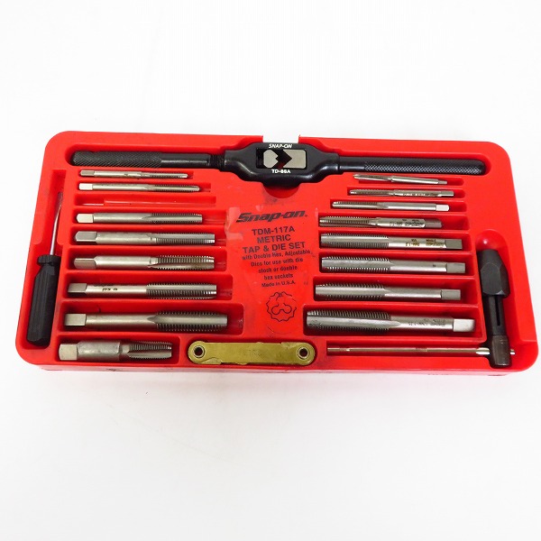 【欠品あり】Snapon/スナップオン TDM117A METRIC TAP&DIE SET メトリック タップ＆ダイスセットの買取実績