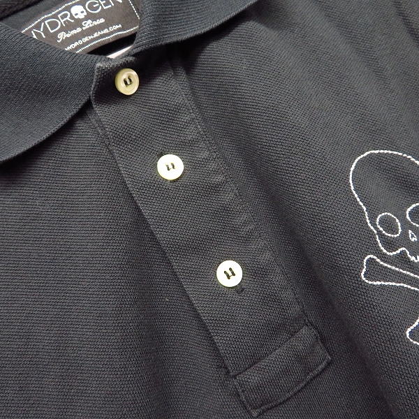 実際に弊社で買取させて頂いたHYDROGEN/ハイドロゲン ワンポイントポロシャツ 半袖/Sの画像 5枚目