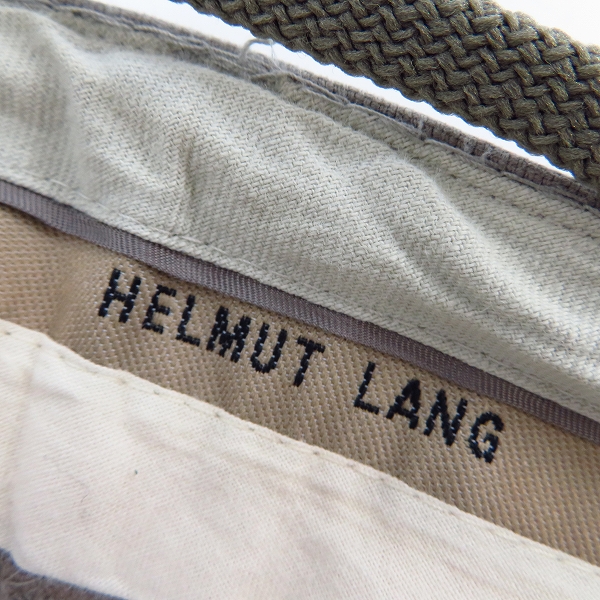 実際に弊社で買取させて頂いたHELMUT LANG/ヘルムートラング コットンチノパンツ 54の画像 3枚目