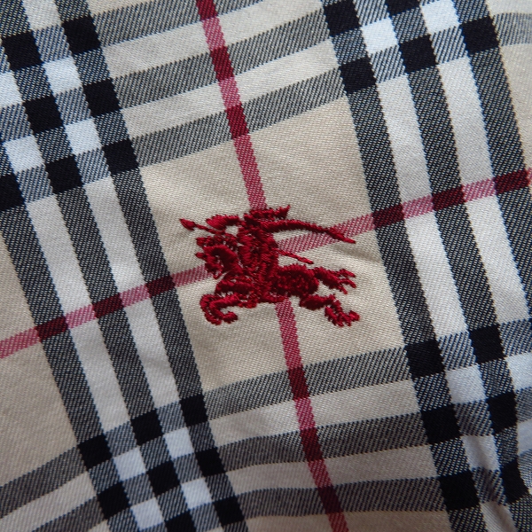 実際に弊社で買取させて頂いたBURBERRY LONDON/バーバリーロンドン ノバチェック七分袖シャツ FE034-037 /40の画像 3枚目